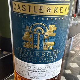 Castle & Key Single Barrel Bourbon
