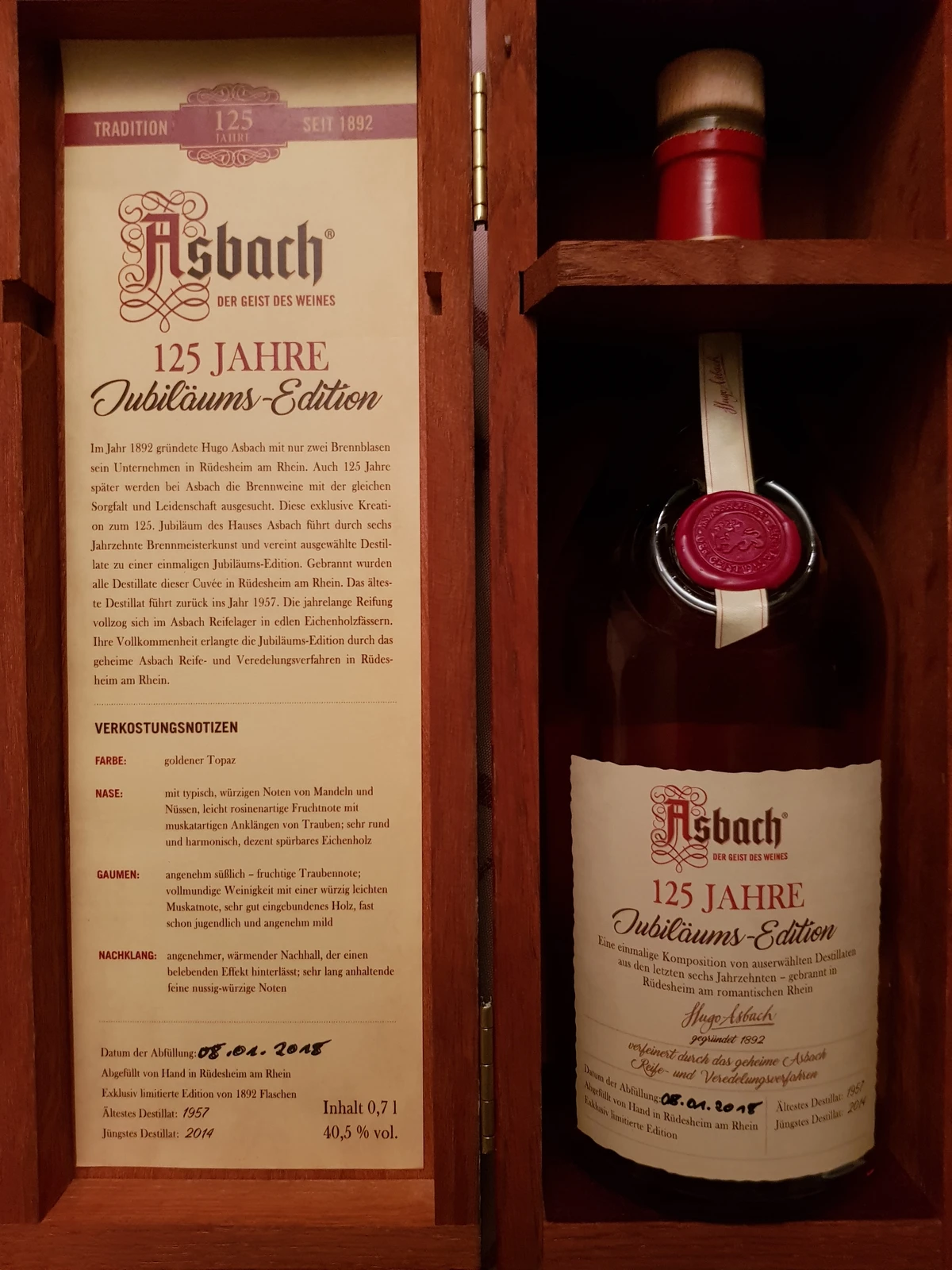 Asbach 125 jahre