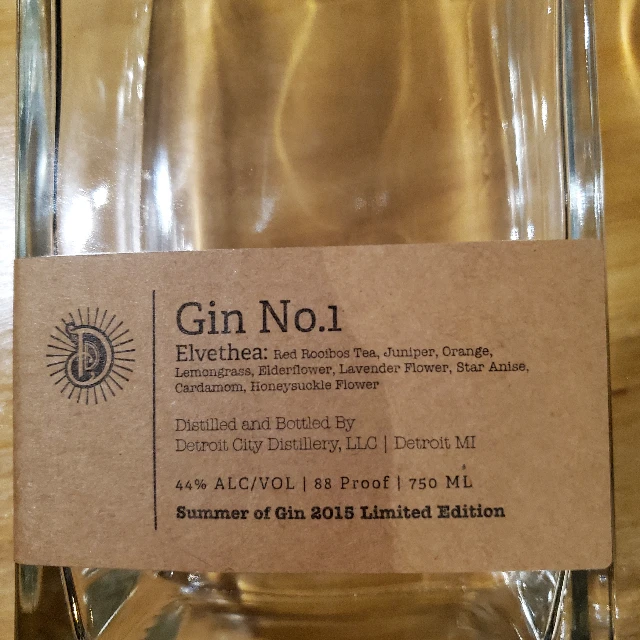 Gin No. 1, Elvethea