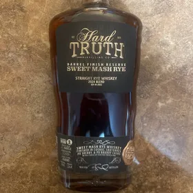 Hard Truth Barrel Finish Reserve Sweet Mash Rye (2024 Blend)