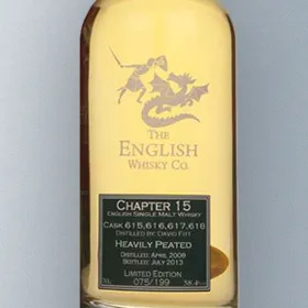 English Whisky Co. Heavily Peated, Chapter 15 Cask Strength