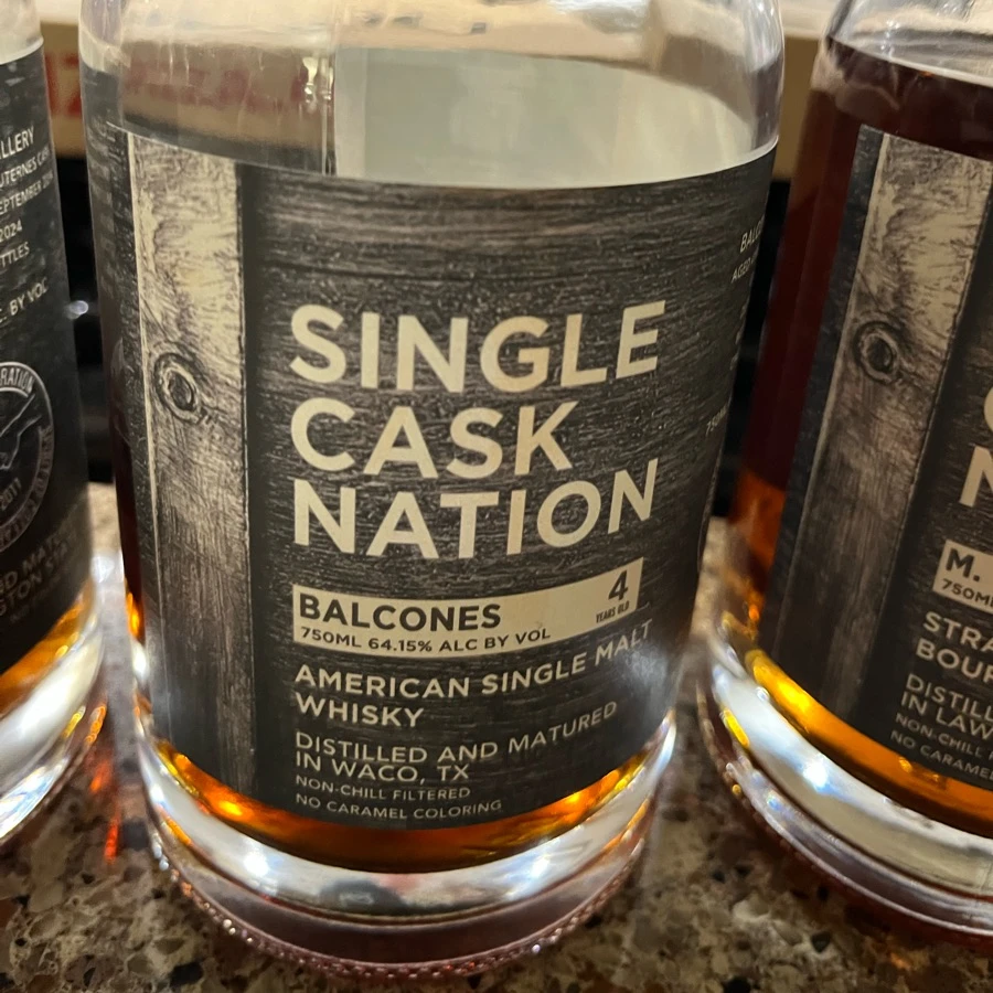 Balcones 4 Years (Single Cask Nation)