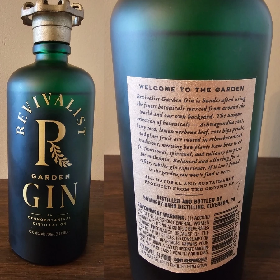 Rivivalist Garden Gin