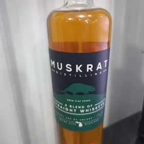 Muskrat Distilling 5 Year Blend of Straight Whiskeys
