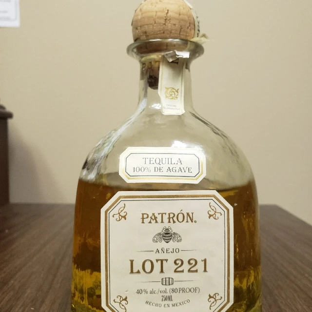 Patrón Añejo Lot 221