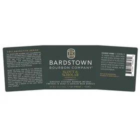 Bardstown Bourbon Co. Scout & Scholar Collaboration