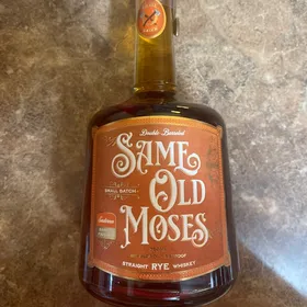 Same Old Moses Small Batch Rye Sauternes Barrel Finished