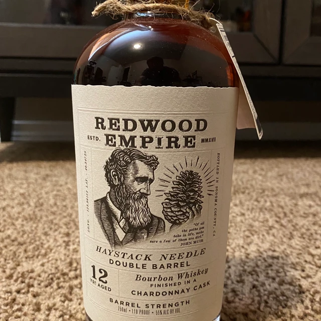 Redwood Empire 12 Year Haystack Needle Double Barrel Chardonnay Cask Finish