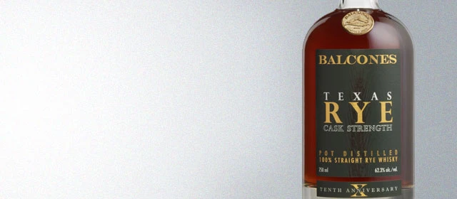 Balcones Texas Rye Cask Strength