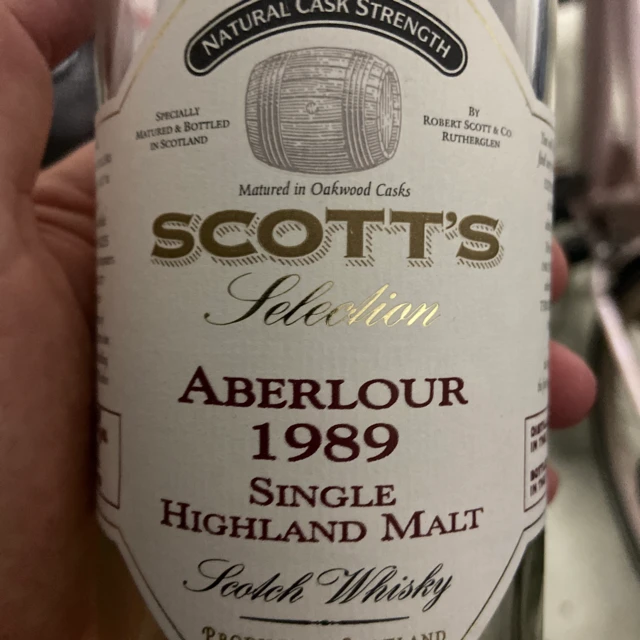 Aberlour 1989 (Scott's Selection)
