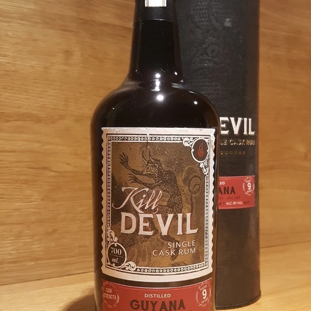 Diamond (Pot Still) 2008 9 Year Cask Strength Guyana Rum - Kill Devil (Hunter Laing)
