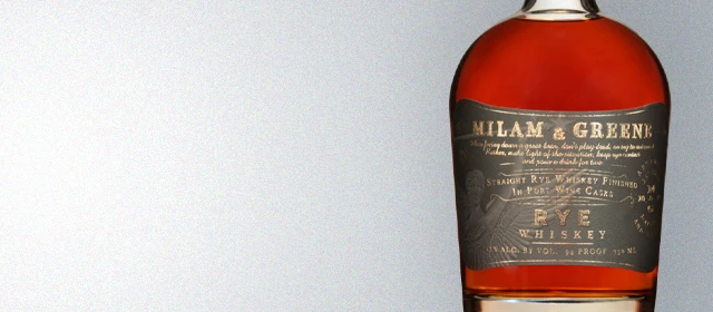 Milam & Greene Port Finished Rye