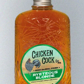 Chicken Cock Ryeteous Blonde Beer Barrel Finish Rye