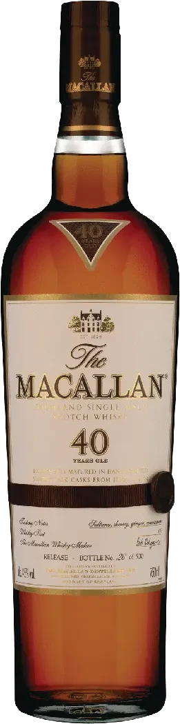 Macallan 40 Yr