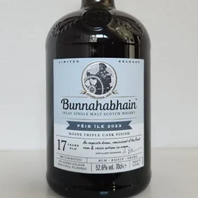 Bunnahabhain Moine Triple Cask Finish 17 Yr Feis Ile 2023