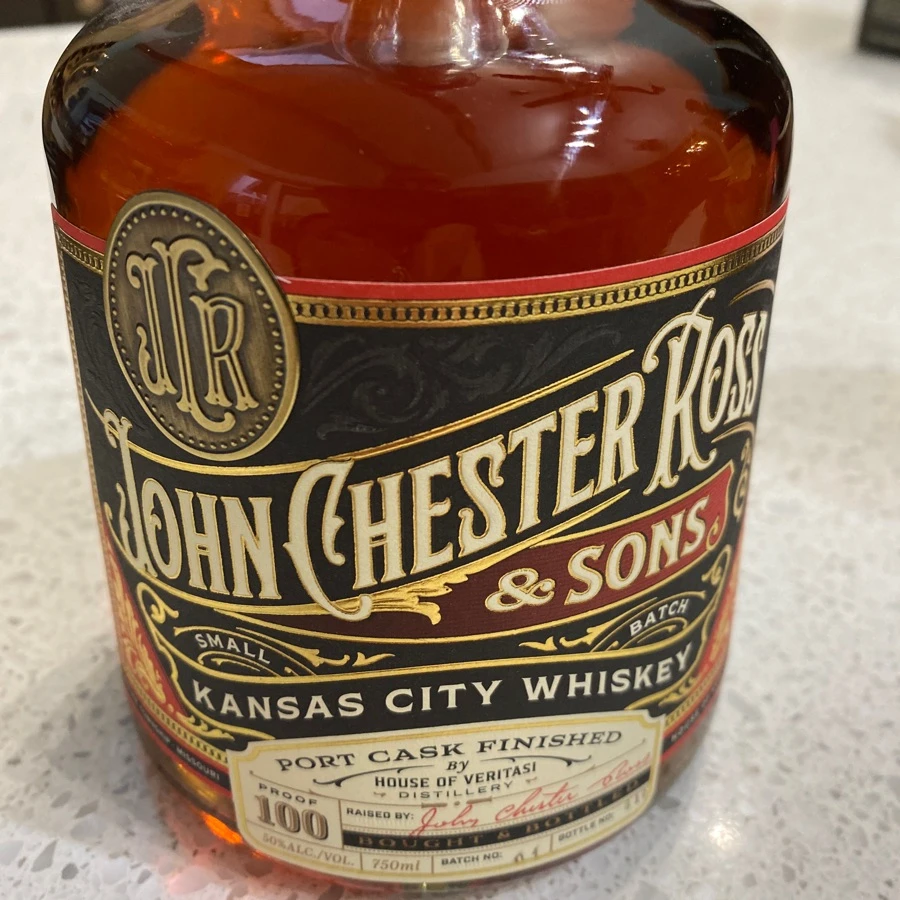 John Chester Ross & Sons Kansas City Whiskey Port Cask Finished