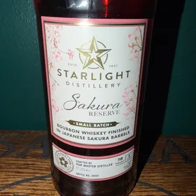 Starlight Sakura Reserve (bourbon finished (japanese sakura barrels)