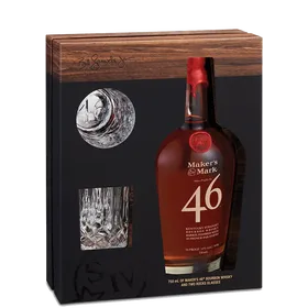 Makers Mark 46 W 2 Glasses