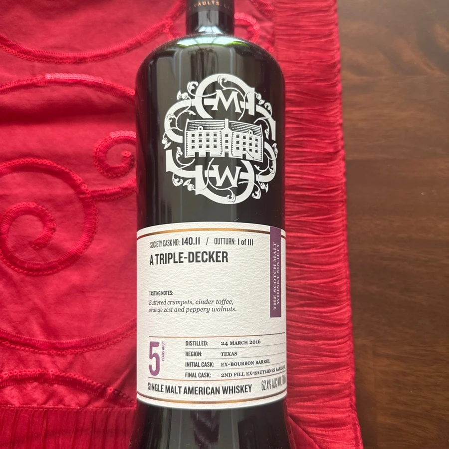 Single Mal Whiskey Society - 140.11 - A Triple-Decker - Balcones