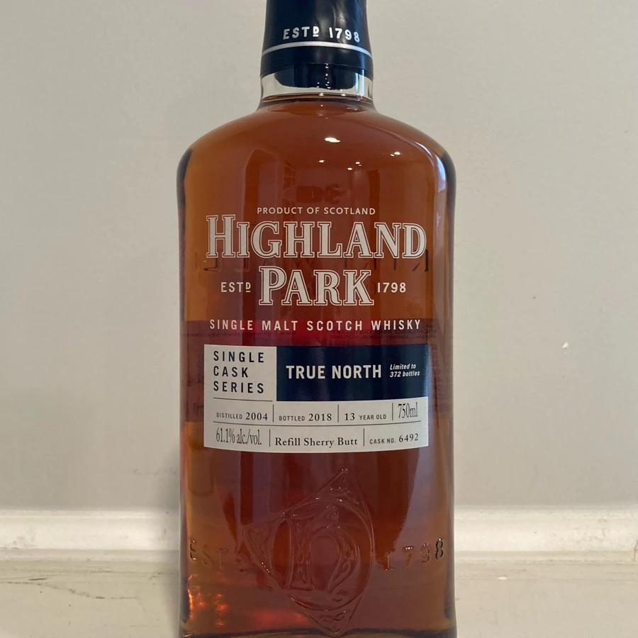 Highland Park 2004 True North 13 Year Single Cask No. 6492