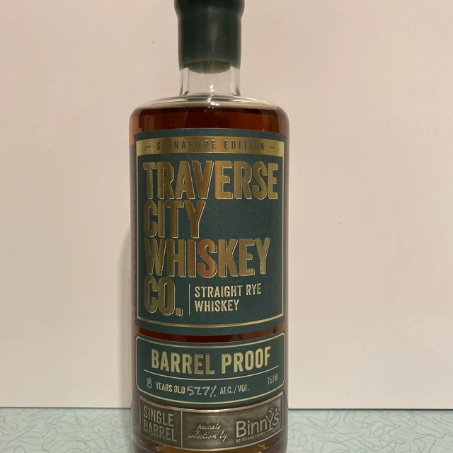 Traverse City Whiskey Co. Barrel Proof Single Barrel Straight Rye (Binny's)