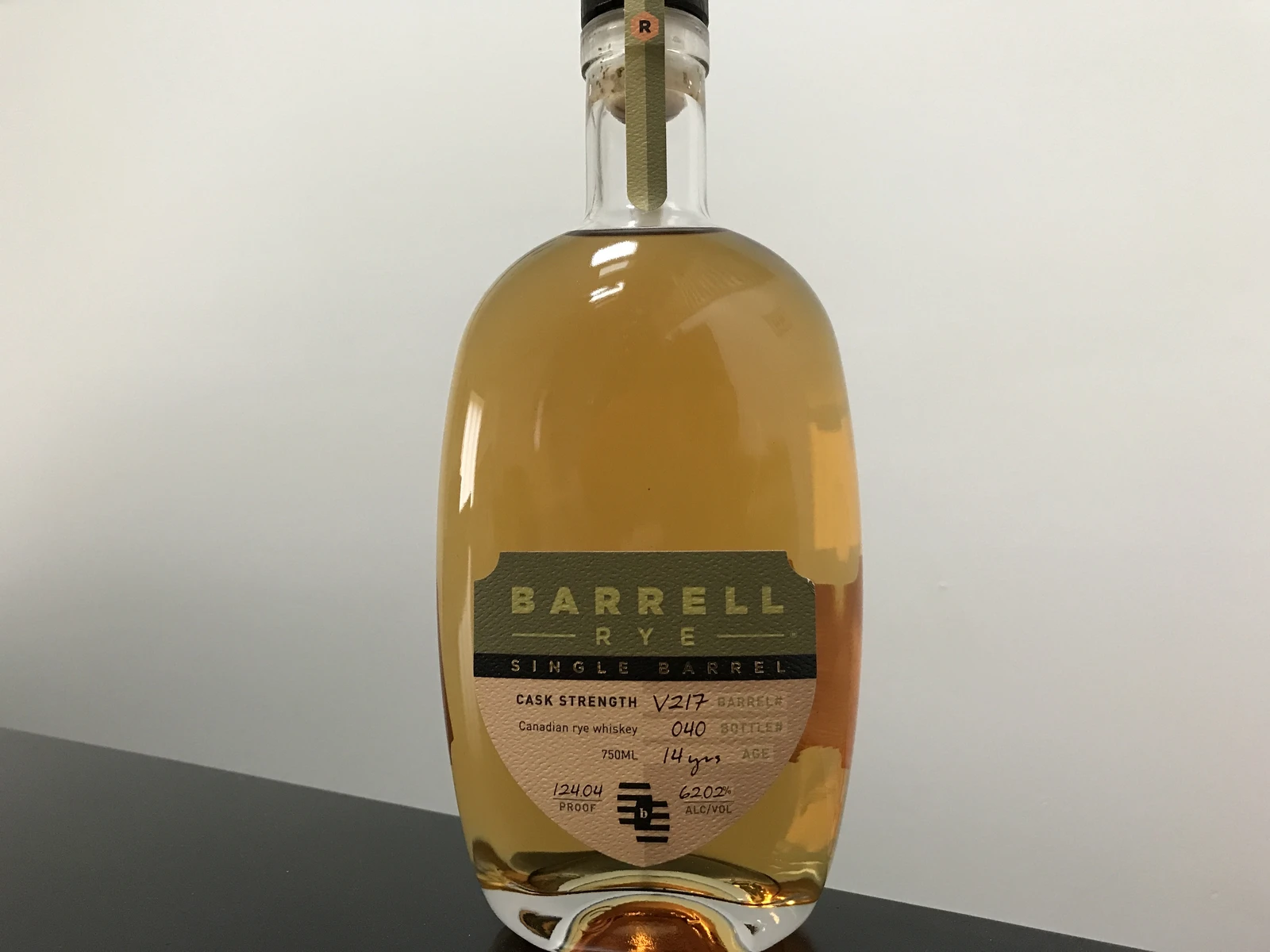 Barrell Rye Single Barrel #V217