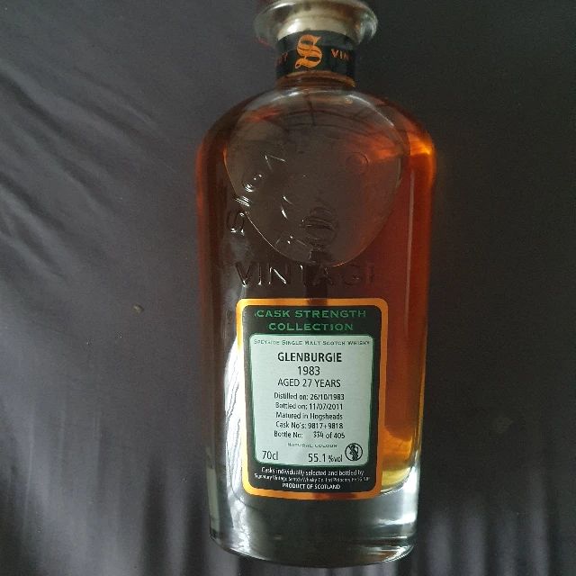 Glenburgie 1983 27 years, Cask 9817+9818