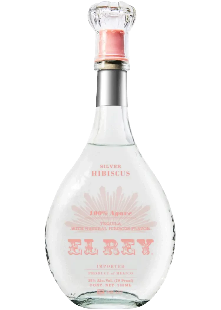 El Rey Silver Tequila W Hibiscus