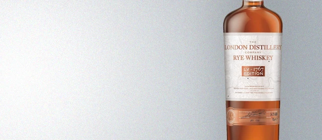 The London Distillery Company Rye Whiskey LV-1767 Edition