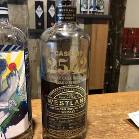 Westland single cask release Cask No. 2542