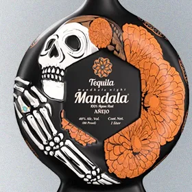 Tequila Mandala Añejo Día de los Muertos 2025 - Catrina