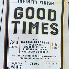 Good Times Bourbon Infinity Finish