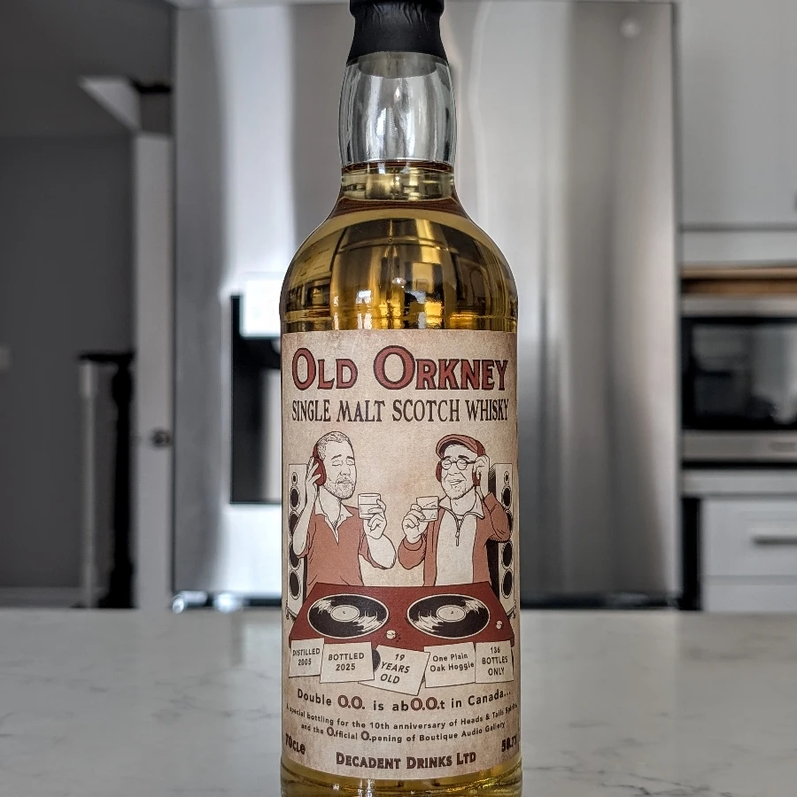 Decadent Drinks Old Orkney (Highland Park) 2005 19 Year Single Malt Scotch Whisky (Heads & Tails)