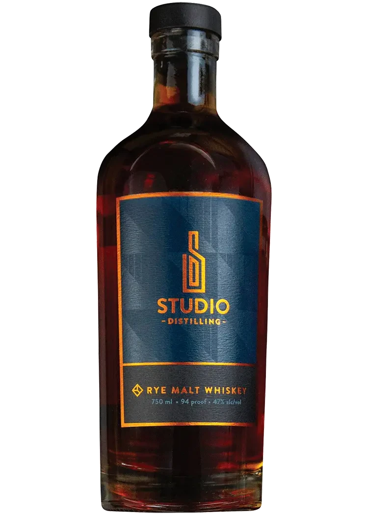 Studio Distilling Rye Malt Whiskey