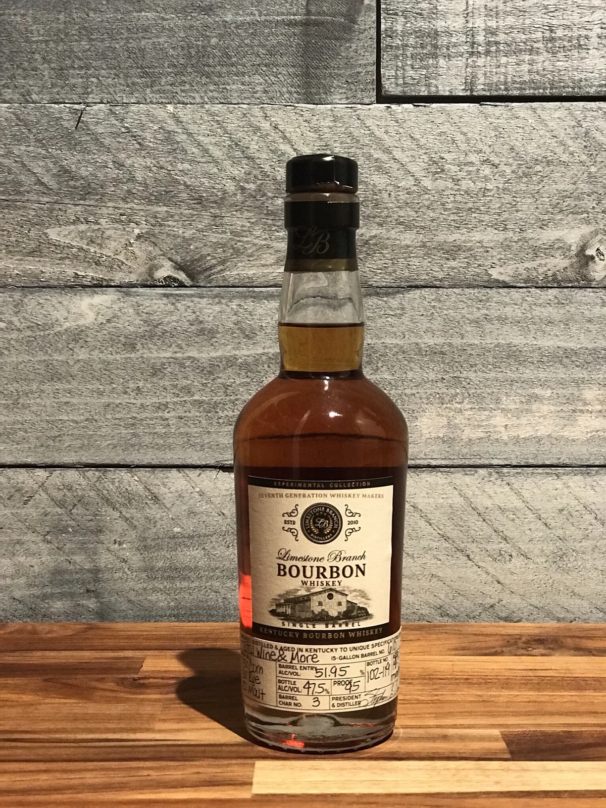 Limestone Branch Single Barrel Bourbon