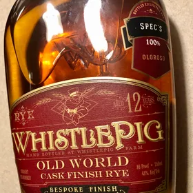 Whistlepig Old World Bespoke Finish 100% Oloroso (Spec's)