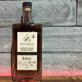 Bluegrass Distillers KY Straight Bourbon Single Barrel Privately selected Epilepsy Foundation, Wheated