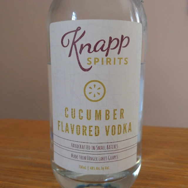 Knapp Spirits Cucumber Vodka