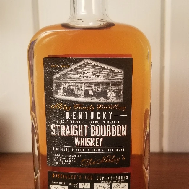 NEELEY FAMILY DISTILLERY STRAIT BOURBON WHISKEY RYEBINSONS