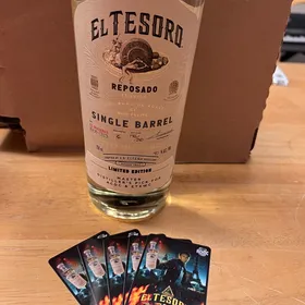 EL Tesoro Reposado Single Barrel (B108-L323) Master Distiller's Pick For ACDC & ETXWC