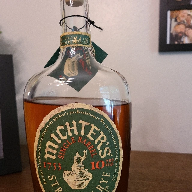 Michter's 10 Year Single Barrel Straight Rye  (2016 Release)