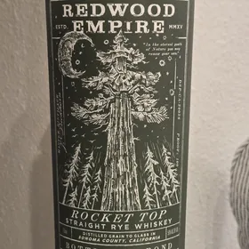 Red Wood Empire Rocket Top Rye Whiskey Batch 3 (Spring 2018 Distilling Season)
