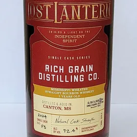 Lost Lantern - Rich Grain Distilling - Mississippi Wheated  Bourbon - r/Bourbon Single Barrel by T8KE
