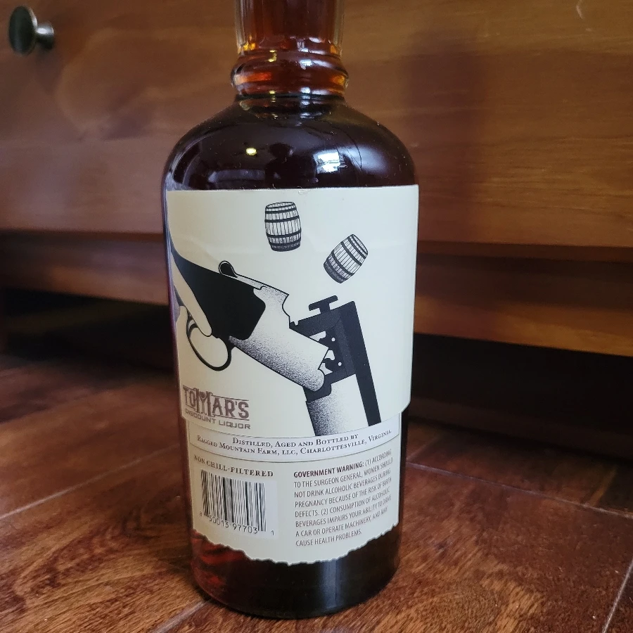 Tomar's Double Barrel Ragged Branch Double Oaked Single Barrel 2350