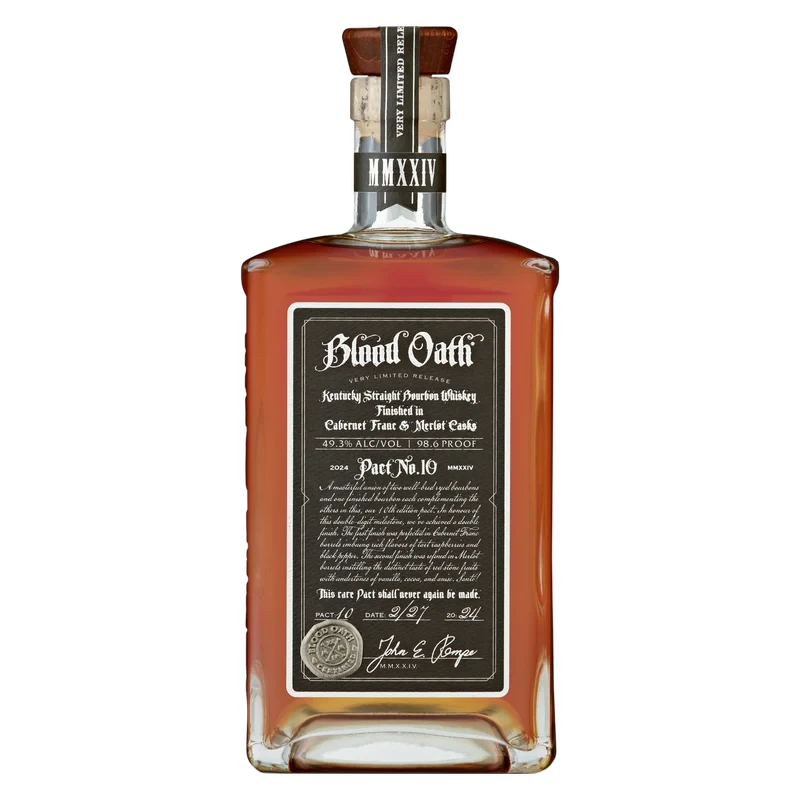 Blood Oath Pact No.10 Bourbon 750ml Bottle