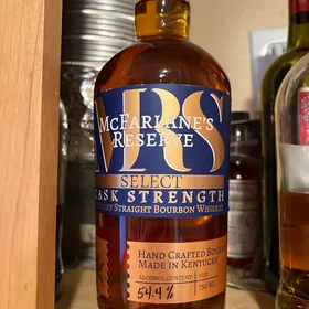McFarlane's Reserve Select Cask Strength