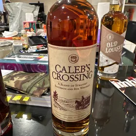 Caleb's Crossing A Blend of Straight Bourbon and Rye Whiskey