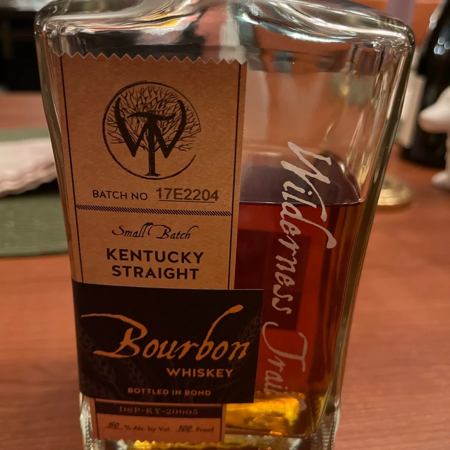 Wilderness Trail Small Batch Kentucky Straight Bourbon Whiskey Batch No. 17E2204