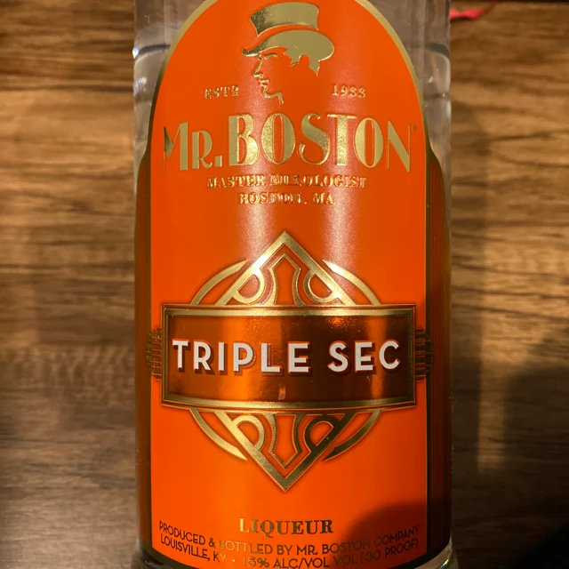 Mr. Boston Triple Sec