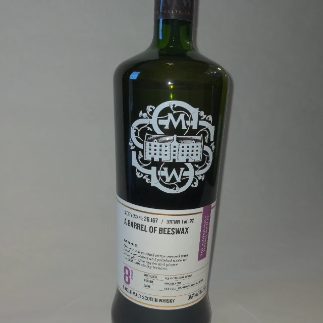 A Barrel of Beeswax 26.167 (SMWS)